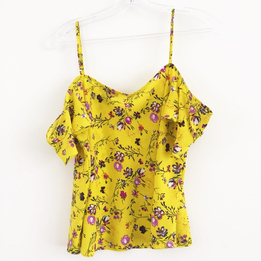 ☀️Bright Yellow Off The Shoulder Top